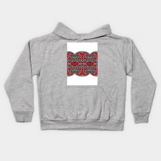 batik gorga batak motif 5 Kids Hoodie